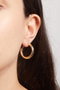 Heliophilia Silver Pendientes de Metal Dorados